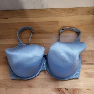 Cacique blue full coverage bra